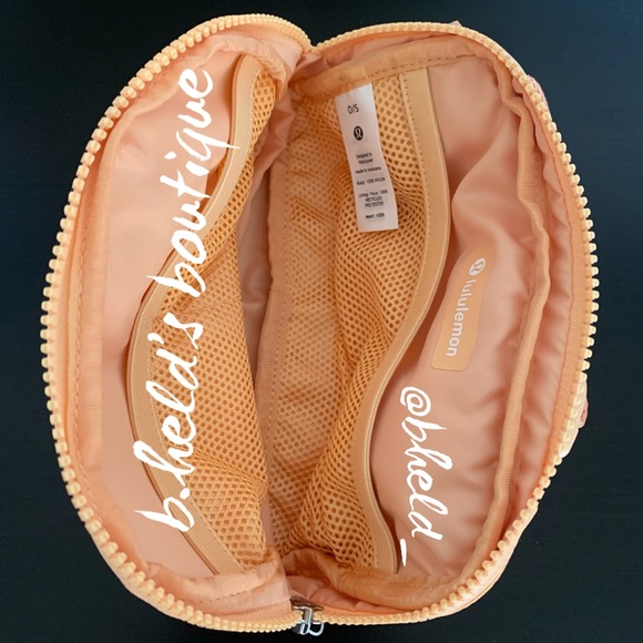 lululemon Everywhere Belt Bag in Summer Glow Orange Pastel 1L Brand New NWT - Picture 14 of 15